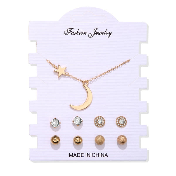 Women's Earrings Set Tassel Pearl Earrings For Women Bohemian Fashion Jewelry 2020 Geometric kolczyki Hoop Earings