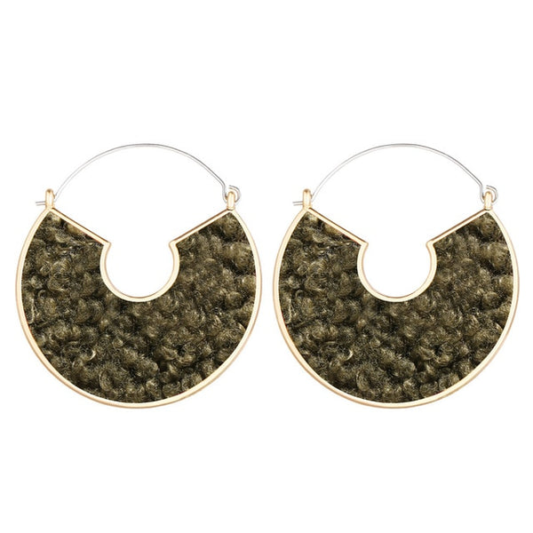 17KM New Vintage Earrings 2020 Geometric Shell Earrings For Women Girl BOHO Resin Drop Earrings Brincos Fashion Tortoise Jewelry