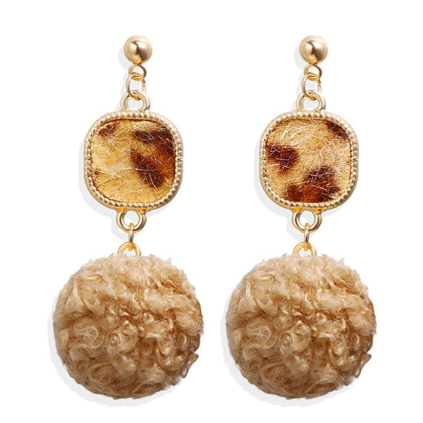 17KM New Vintage Earrings 2020 Geometric Shell Earrings For Women Girl BOHO Resin Drop Earrings Brincos Fashion Tortoise Jewelry