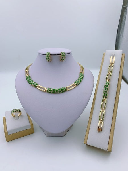 Liffly Women Dubai Jewelry Sets Luxury Bridal Nigerian Wedding African Beads Jewelry Set Costume New Design