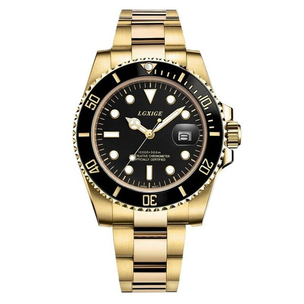 2020 New Full Steel Mens Watches Top Brand Luxury Quartz Watch for Men Clock role Male 50m Rolexable Sports AAA Wrist Watch