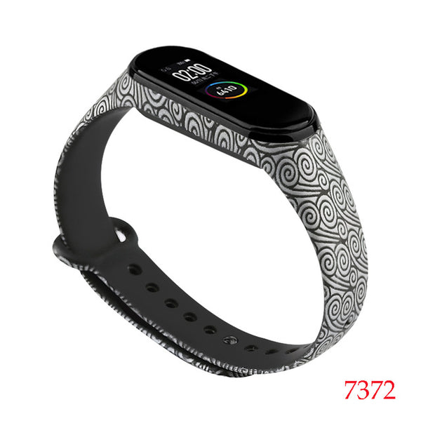 Para alça Xiaomi Mi Band 4/3 Fivela de metal pulseira de silicone miband 3 acessórios pulseira Miband 4 faixa de relógio Avenger