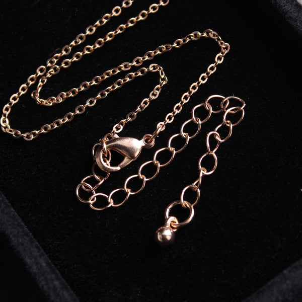2019 All-match Baby  Pendant Necklace Female Long Simple Sweater Chain Clothes Accessories Chocker collier femme women