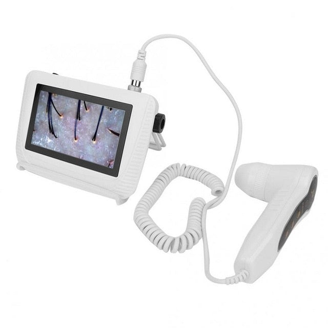 Skin Analyzer Electric Portable Facial Skin Detector Dermoscopy Tester Hair Analyser Skin Scope Diagnosis Beauty Skin Care Tool