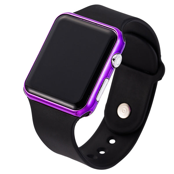 2020 nova rosa casual relógios de pulso feminino relógio led digital esporte masculino relógio de pulso silicone feminino reloj mujer erkek kol saati