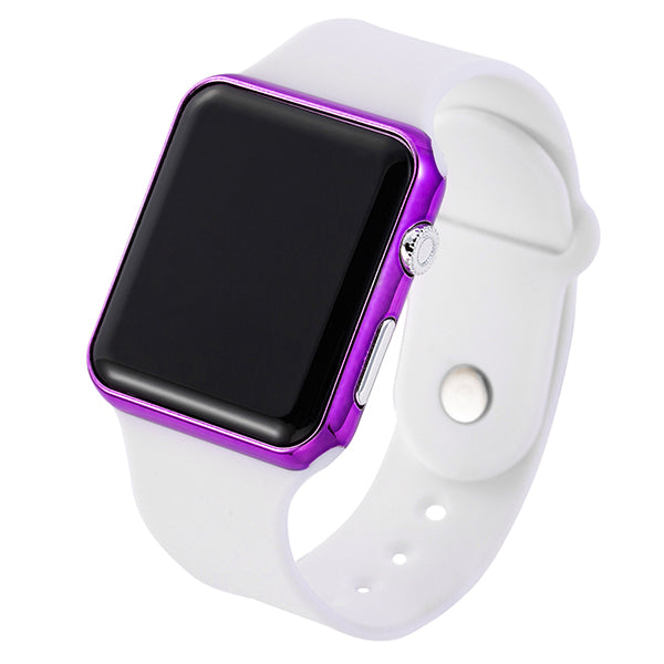 2020 nova rosa casual relógios de pulso feminino relógio led digital esporte masculino relógio de pulso silicone feminino reloj mujer erkek kol saati