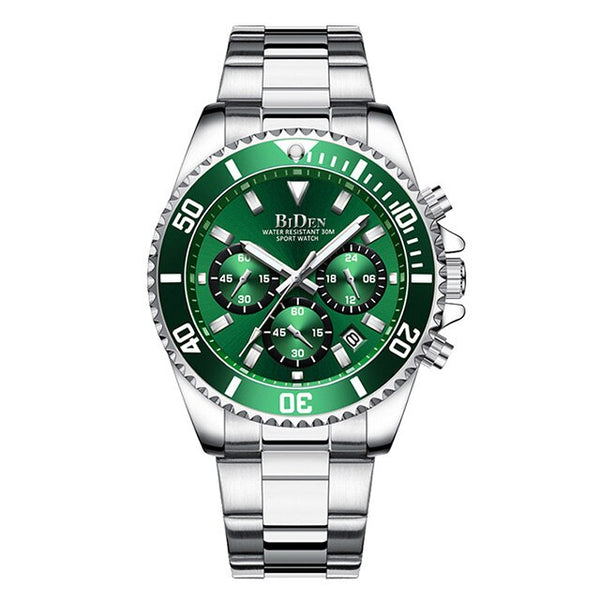 2020 Watch Men Top Brand Luxury Sport Waterproof Men 24 Hour Watches Man Quartz Rolexable Stainless Steel Chronograph Wristwatch