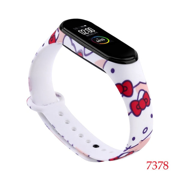 Para alça Xiaomi Mi Band 4/3 Fivela de metal pulseira de silicone miband 3 acessórios pulseira Miband 4 faixa de relógio Avenger