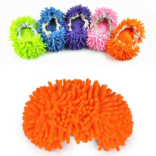 1/2pcs Multifunction Floor Dust Cleaning Slippers Shoe Lazy Mopping Shoes Mop Caps Home Clean Cover Wipe Shoes Cleaning Tool