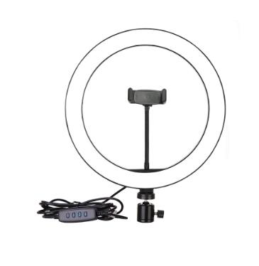 10.2 Inch 26CM Ring Light &Tripod Stand LED Camera Selfie Light Ring for iPhone Tripod and Phone Holder for Video Photography